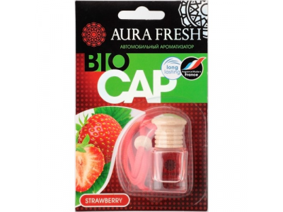 Ароматизатор AURA FRESH BIO CAP Strawberry от AURA FRESH Ароматизатор AURA FRESH BIO CAP Strawberry