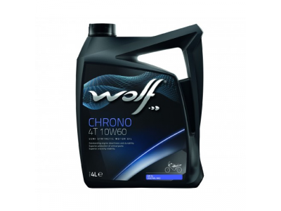Моторное масло WOLF CHRONO 4T 10W60 4L